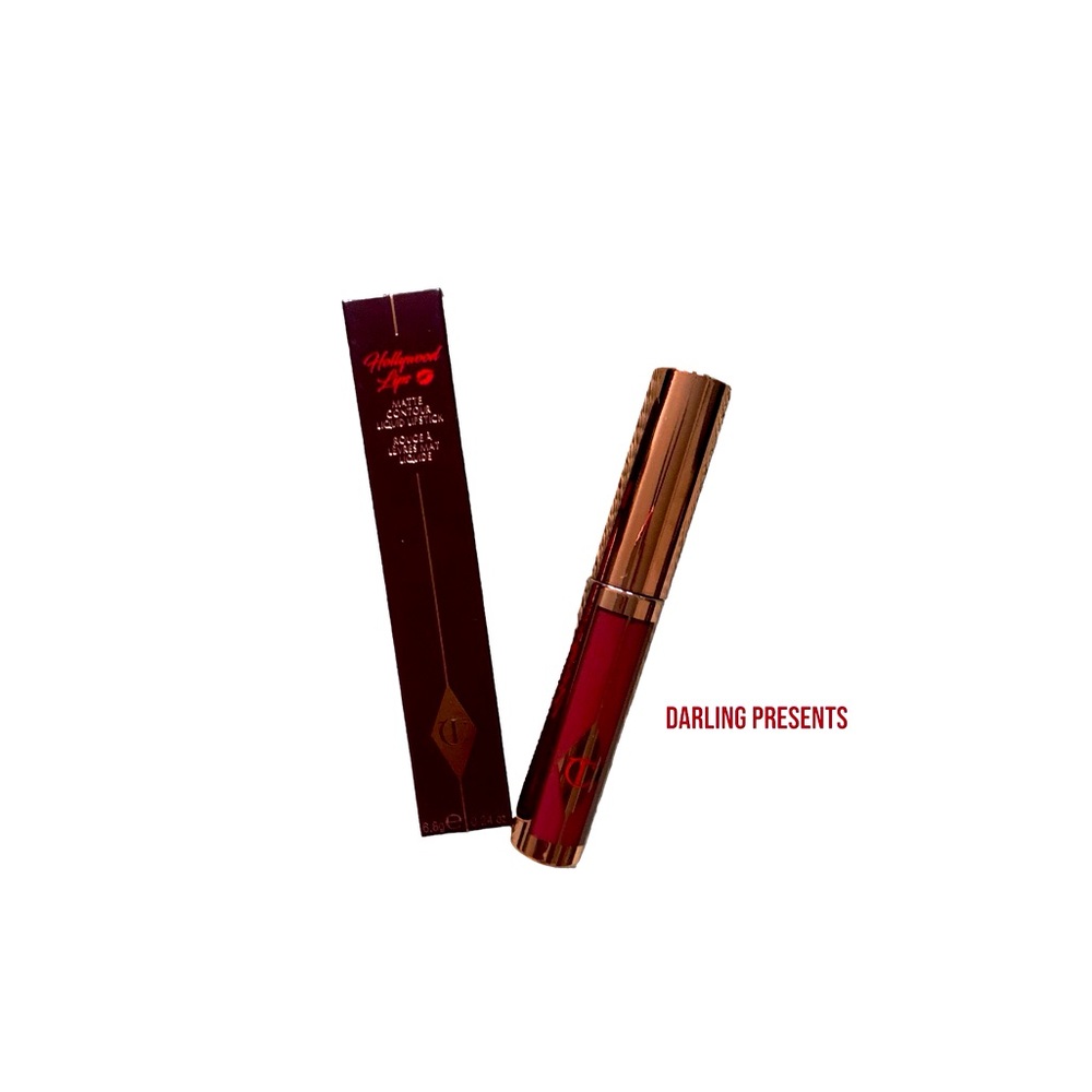 Charlotte Tilbury Hollywood Lips Matte Liquid Lipstick Color Dangerous Liaison